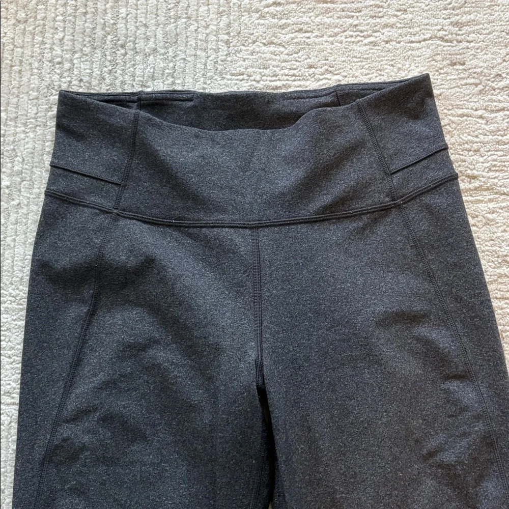 Women’s Lululemon Groove Pant Flare Full on Luxstreme 32in- heathered black- 10 - Picture 2 of 7